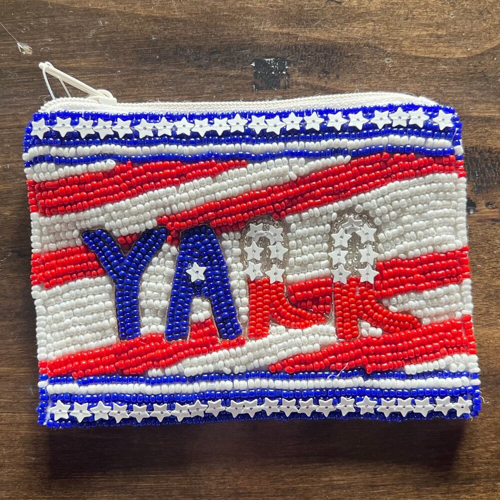 Viola Beaded Purse - 4th of July Y'ALL